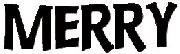 MERRY FONT Font sample uploaded by MooreGraphics to identify the typeface on WhatFontIs