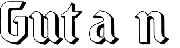 Gutan Font sample uploaded by charmingst to identify the typeface on WhatFontIs