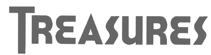 Treasures Font sample to identify the typeface on WhatFontIs