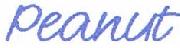 What is this font? Peanut Font sample uploaded by seekandfind to identify the typeface on WhatFontIs