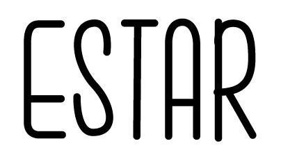 ESTAR Font sample to identify the typeface on WhatFontIs