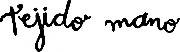 Tejido a mano Font sample uploaded by GALLGUT to identify the typeface on WhatFontIs