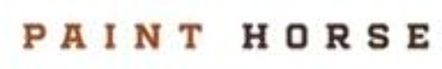 PAINT HORSE Font sample to identify the typeface on WhatFontIs