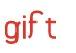 gift Font sample uploaded by itayler to identify the typeface on WhatFontIs