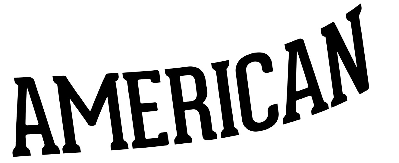 AMERICAN Font sample to identify the typeface on WhatFontIs