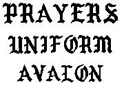 Blackletter font? where can i find this one? Font sample uploaded by DanielHolc to identify the typeface on WhatFontIs