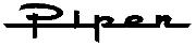 Piper logo font Font sample uploaded by mlbmemories to identify the typeface on WhatFontIs