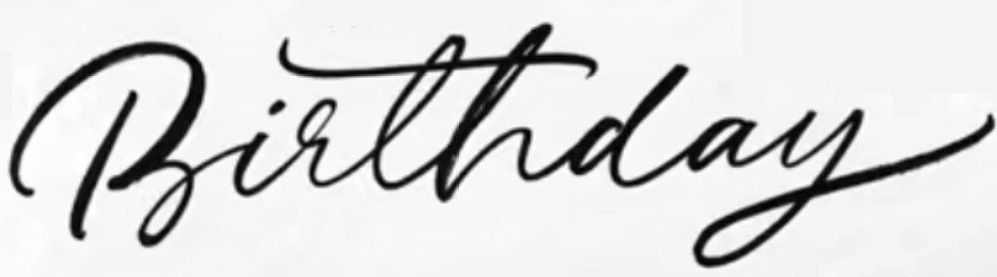 Birthday Font sample to identify the typeface on WhatFontIs