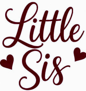 Little Sis Font sample to identify the typeface on WhatFontIs