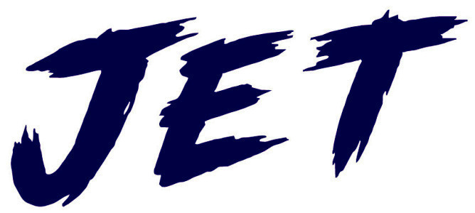 JET Font sample to identify the typeface on WhatFontIs