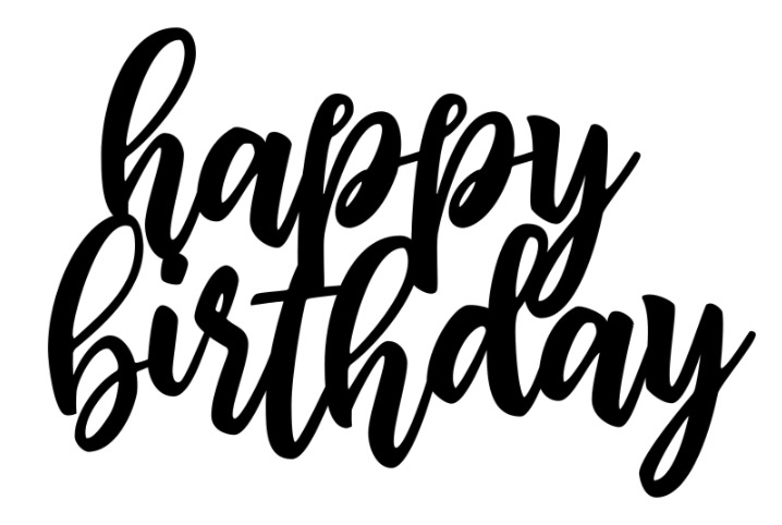 Happy Birthday Font By Vahineus