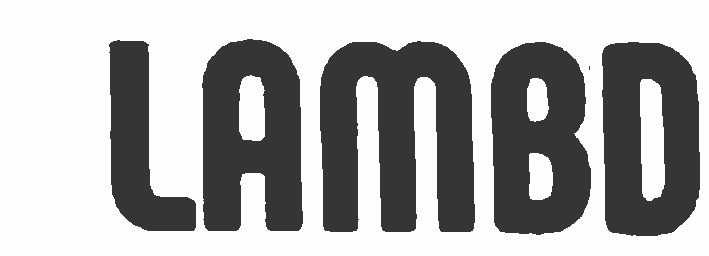 LMABDA Font sample to identify the typeface on WhatFontIs