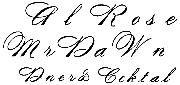 AL Rose Font sample uploaded by JoeRami to identify the typeface on WhatFontIs