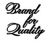 Brand for Quality Font sample uploaded by JoeRami to identify the typeface on WhatFontIs