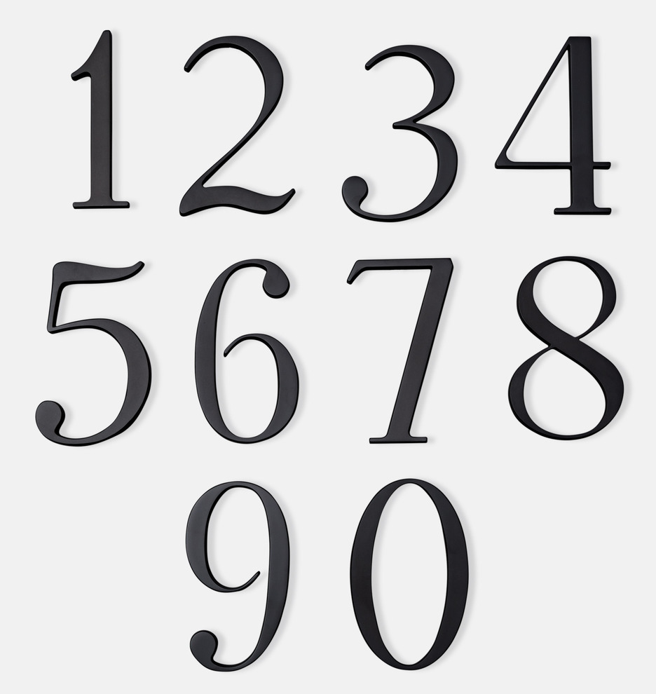 number font Font sample to identify the typeface on WhatFontIs