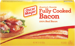 Oscar Mayer bacon slab serif font
