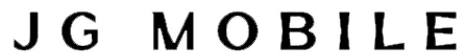 JG MOBILE Font sample to identify the typeface on WhatFontIs