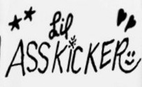 What font is Asskicker?