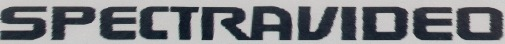 Spectravideo Logo Font sample to identify the typeface on WhatFontIs