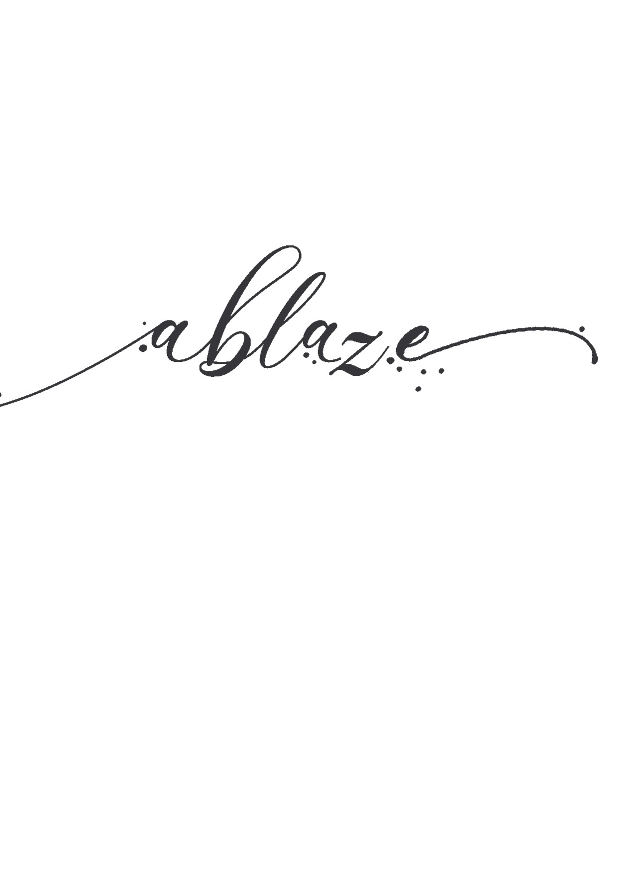 Please what font for ablaze