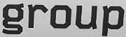 group Font sample uploaded by Recreate to identify the typeface on WhatFontIs