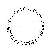 ESA Date Indicator Font Font sample uploaded by WhoMe to identify the typeface on WhatFontIs