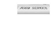 FOOD SERVICE Font sample uploaded by Miguel to identify the typeface on WhatFontIs