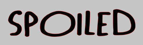 SPOILED Font sample to identify the typeface on WhatFontIs