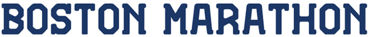 Boston Marathon Font sample to identify the typeface on WhatFontIs