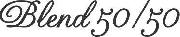Blend 50/50 Font sample uploaded by balsnbals to identify the typeface on WhatFontIs