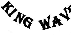 KING WAVE Font sample to identify the typeface on WhatFontIs