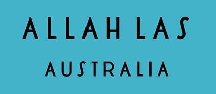 Allah Las Australia Font sample to identify the typeface on WhatFontIs