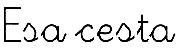 ESA CESTA Font sample uploaded by alfredo to identify the typeface on WhatFontIs