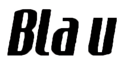 Blau Font sample to identify the typeface on WhatFontIs