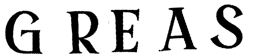 GRE Font sample to identify the typeface on WhatFontIs