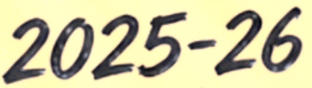 2025-26 Font sample to identify the typeface on WhatFontIs