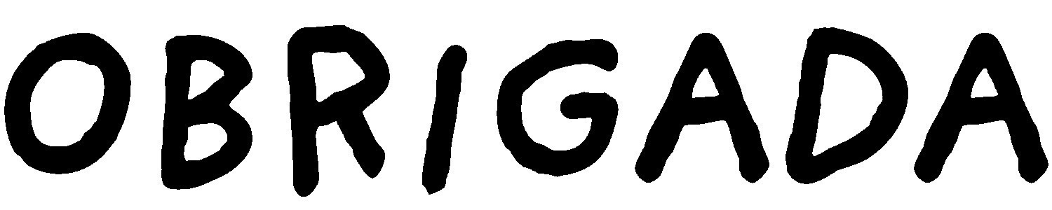 Obrigada Font sample to identify the typeface on WhatFontIs