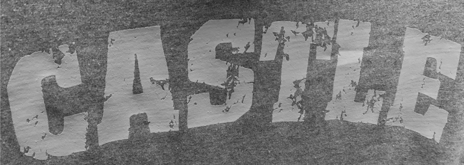 CASTLE Font sample to identify the typeface on WhatFontIs