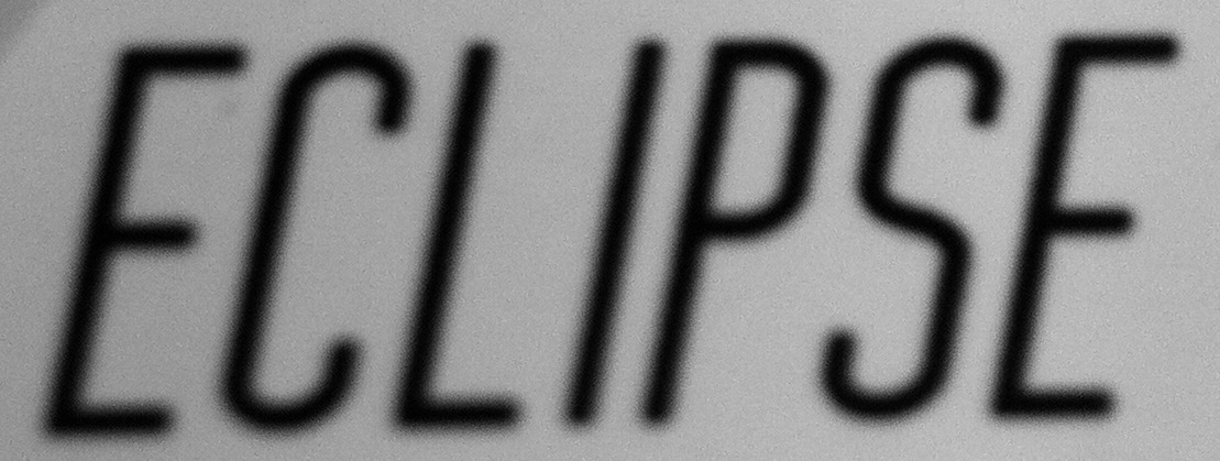 Eclipse Font sample to identify the typeface on WhatFontIs