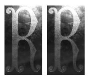 R Font sample uploaded by charmingst to identify the typeface on WhatFontIs