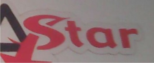 Star Font sample to identify the typeface on WhatFontIs