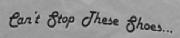 shoes Font sample uploaded by FSG5000 to identify the typeface on WhatFontIs
