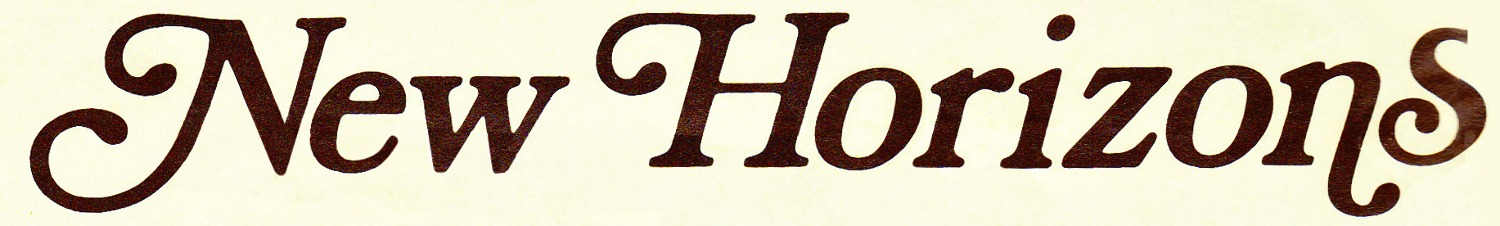 New Horizons. The capital B has the same flourish as the H.  Font sample to identify the typeface on WhatFontIs