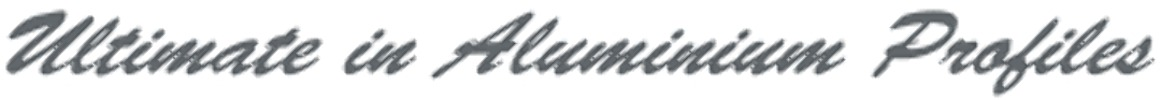 What is this font? Text is Ultimate in Aluminium Profile