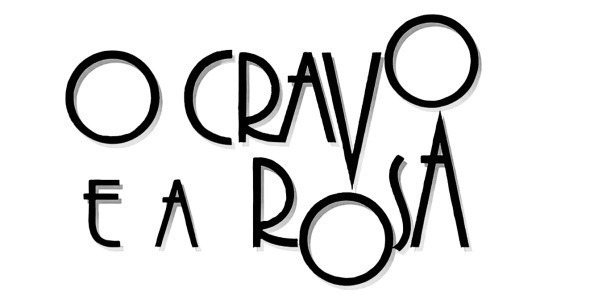 Alguém sabe o nome dessa font usada na logo da novela o cravo e a rosa
