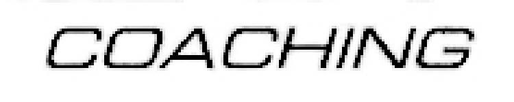 COACHING Font sample to identify the typeface on WhatFontIs