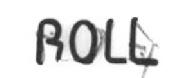 Experts, please what font for "ROLL"